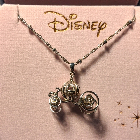 Rocklove x Disney Cinderella Pumpkin Coach Necklace - Picture 2 of 5